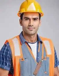 Construction Worker Costume Men face swap