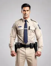 Adult Man Police face swap