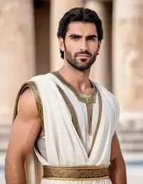 Ancient Greek Clothing Male face swap