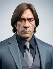 Anton Chigurh face swap