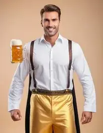 Beer Man face swap