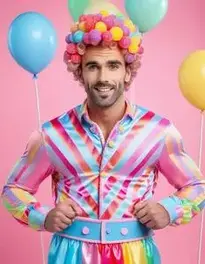 Candyland Costume For Men face swap