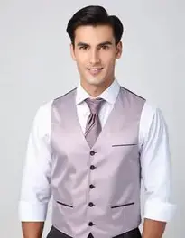 Male Waiter Outfit face swap
