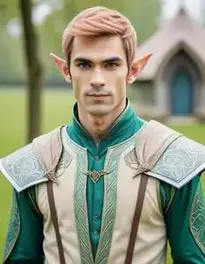 Elven Cosplay Male face swap