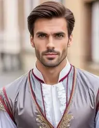 European Costume For Male face swap