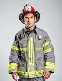 Fireman Costume For Men face swap