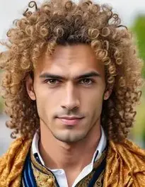 Halloween Costume For Guys With Curly Hair face swap