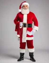 Luxury Santa Suit face swap