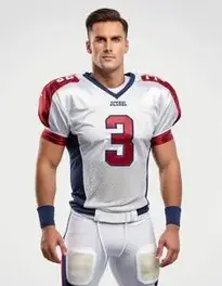 Man American Football face swap