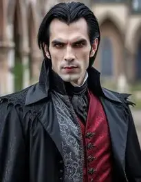 Man Gothic Vampire face swap