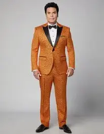 David Pumpkins Suit face swap