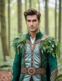 Enchanted Forest Costume Male face swap