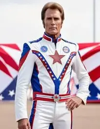Evel Knievel Costume Mens face swap
