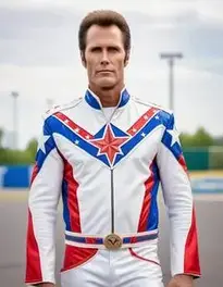 Evel Knievel Outfit face swap