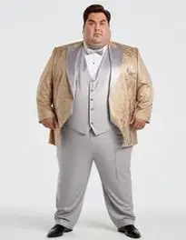 Fat Suit Fancy Dress face swap
