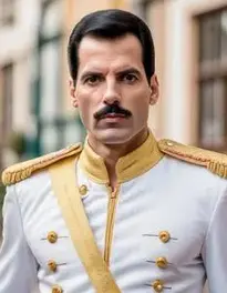 Freddie Mercury Fancy Dress Ideas face swap