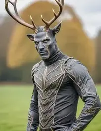 Gimp Suit Stag face swap
