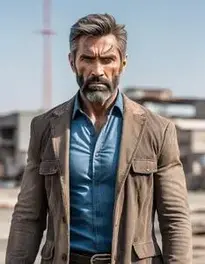 Logan Apocalypse face swap