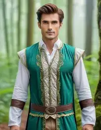 Enchanted Forest Costume Men face swap