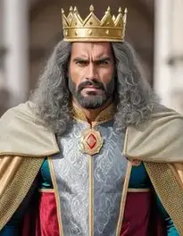 King Man face swap