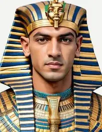 King Tut face swap