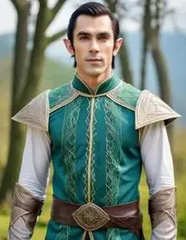 Male Elven Cosplay face swap