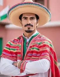 Mexican Costume Men face swap
