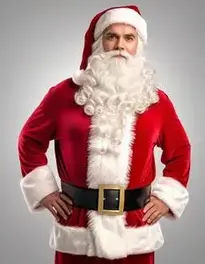 Movie Quality Santa Suit face swap
