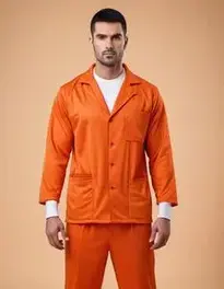 Orange Prison Suit face swap