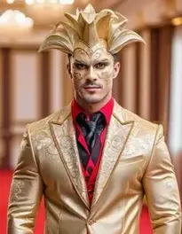 Masquerade Outfit For Guys face swap