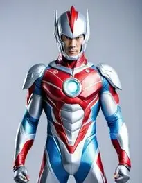 Original Ultraman face swap