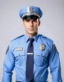 Police Officer Halloween Outfit face swap