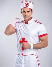 Power Nurse Cosplay face swap