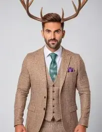 Crazy Stag Outfit face swap