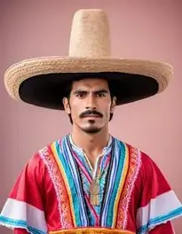 Mexican Costume Men face swap