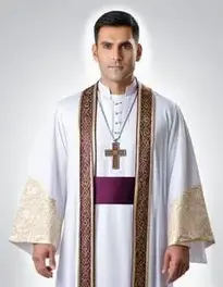 Priest Costume Men face swap