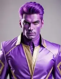 Purple Man Cosplay face swap