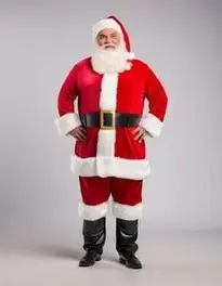 Quality Santa Suit face swap