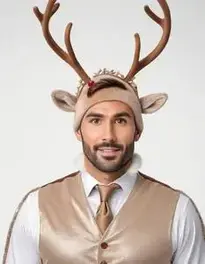 Reindeer Costume Men face swap