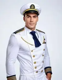 Sailor Captain Costume Mens face swap