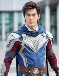Simple Cosplay For Men face swap