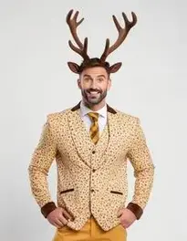 Stag Funny Outfit face swap