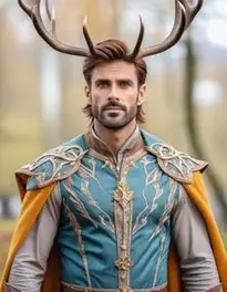 Stag Outfit face swap