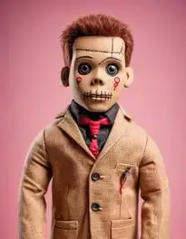 Voodoo Doll Costume Male face swap