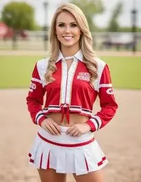 Dallas Cowwoman Cheerleader face swap