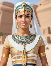 Egyptian Outfit Female face swap