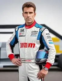 Race Car Driver Costume Mens face swap