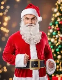 Santa Fancy Dress Mens face swap