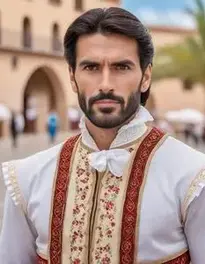 Spanish Costume Men face swap