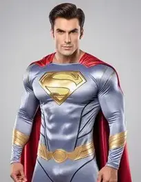 Superhero Fancy Dress Mens face swap